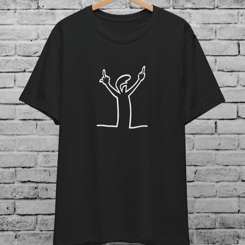 Women'S Fashion From The 80S - Kızgın La Linea Unisex T-Shirt Erkekler