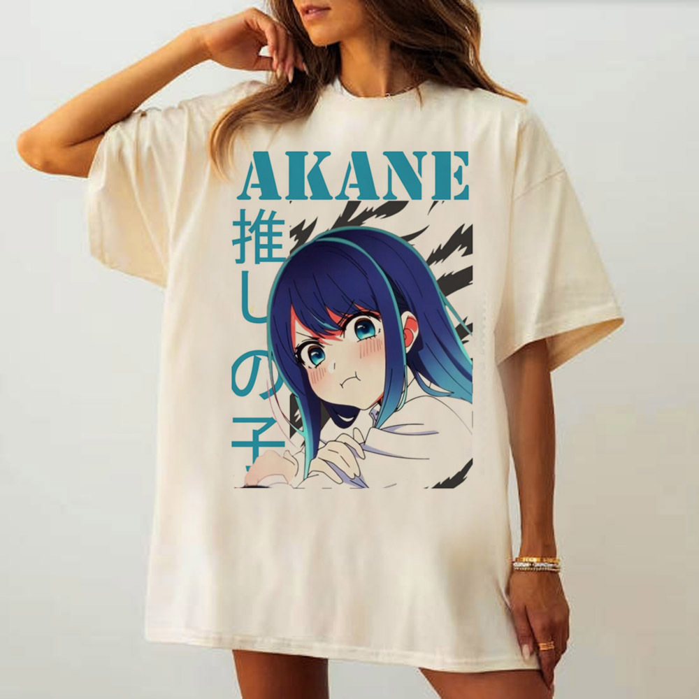 Women'S Fashion From The 80S - Oshi No Ko tişört kadın Psychedelic