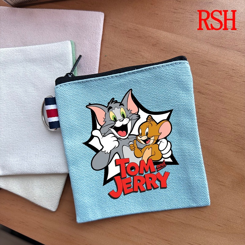 Coin Purse Women - Tom ve Jerry Para Kesesi Karikatür