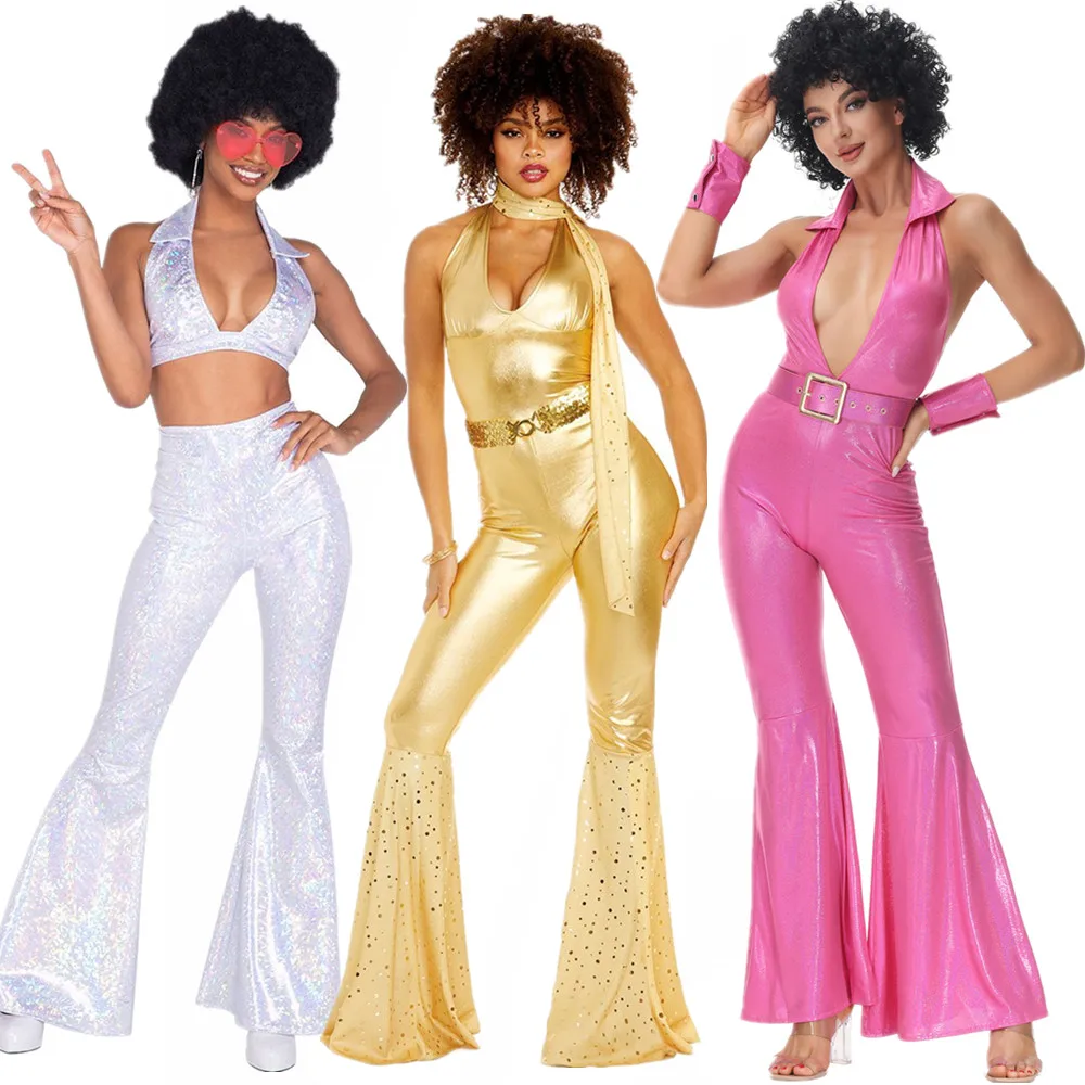 Women'S Fashion From The 80S - Kadın Seksi 70'ler 80'ler Hippi Kostüm