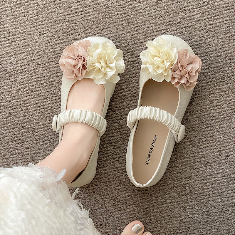 Women'S Fashion Quick Delivery - Sevimli Yuvarlak Burun Mary Jane Kadın