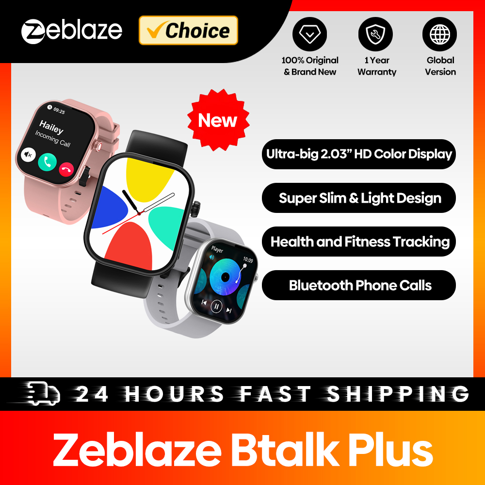 Turkey Women Fashion - Yeni Zeblaze Btalk Plus Sesli Arama
