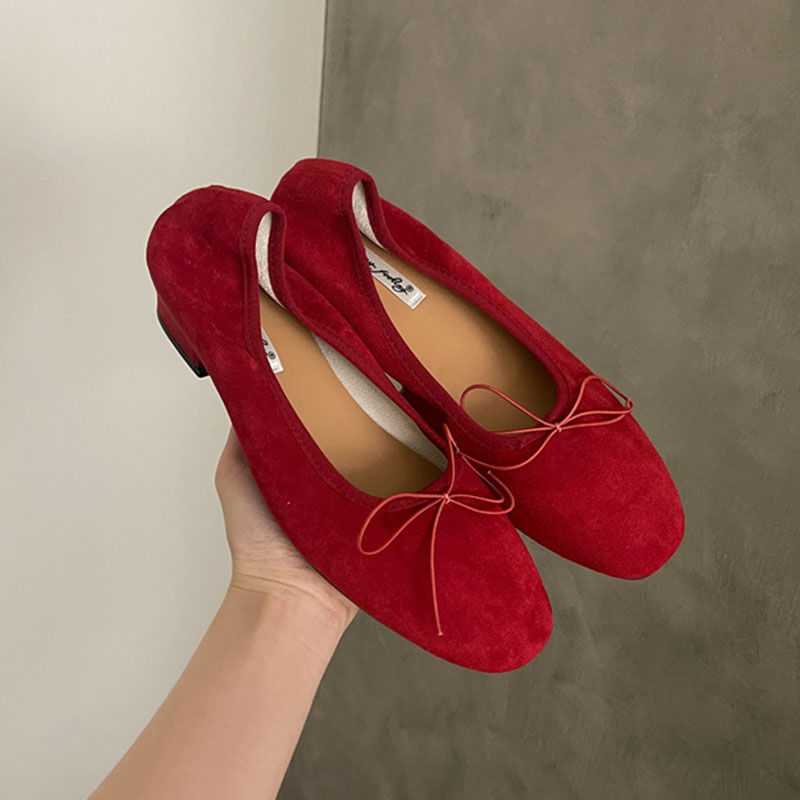 Women'S Fashion Footwear - Moda Kelebek Düğüm Bayanlar Topuklu Ayakkabı