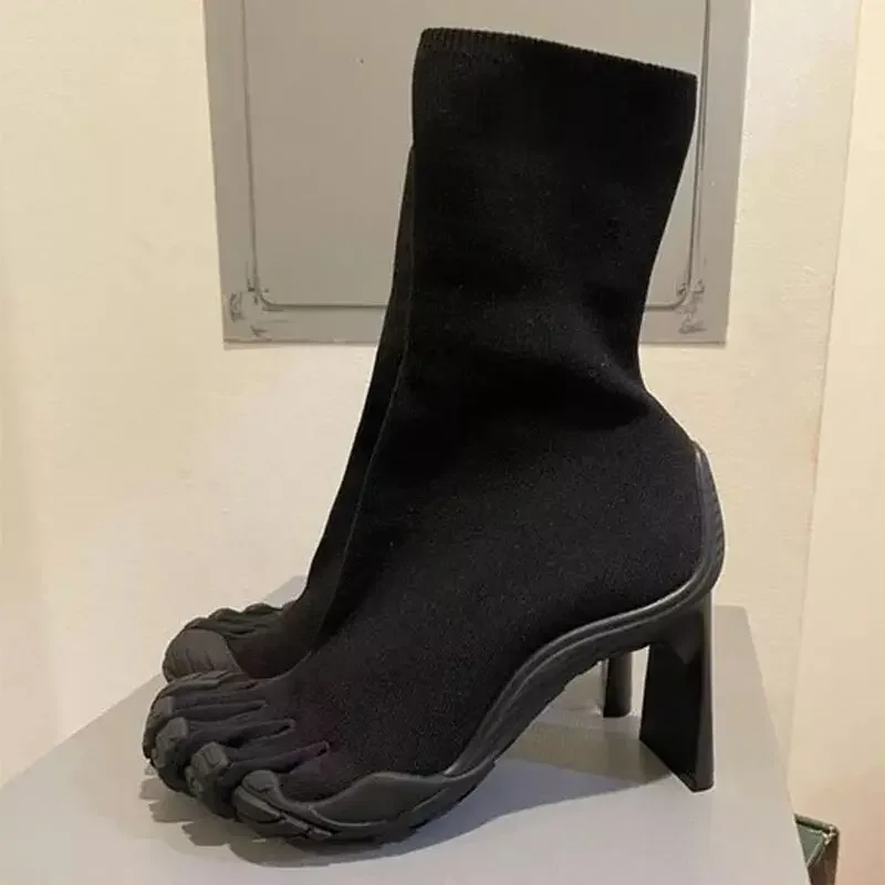 Women'S Fashion Socks - Beş Parmaklı Moda Roman Kadın Botları