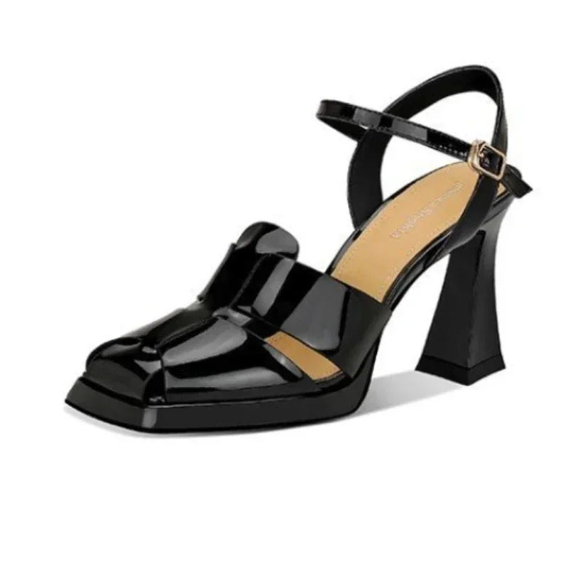 Women Fashion Ideas - Kadın Yüksek Topuklu Sandalet Moda Rugan