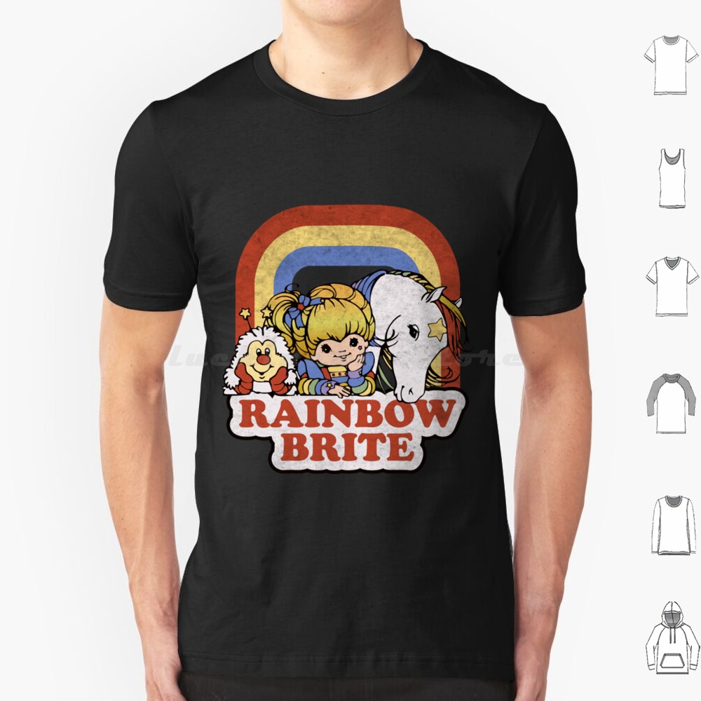 Women'S Fashion From The 80S - Rainbow Brite T-Shirt T Shirt Pamuk