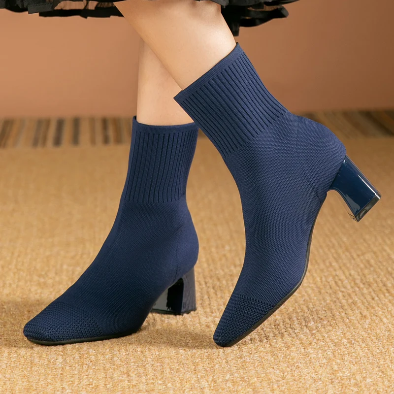 Women'S Fashion Socks - Sonbahar Modası Rahat Sıcak Çorap Botları