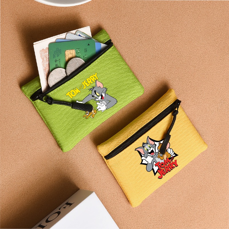 Coin Purse Women - Tom ve Jerry Mini Çanta Karikatür