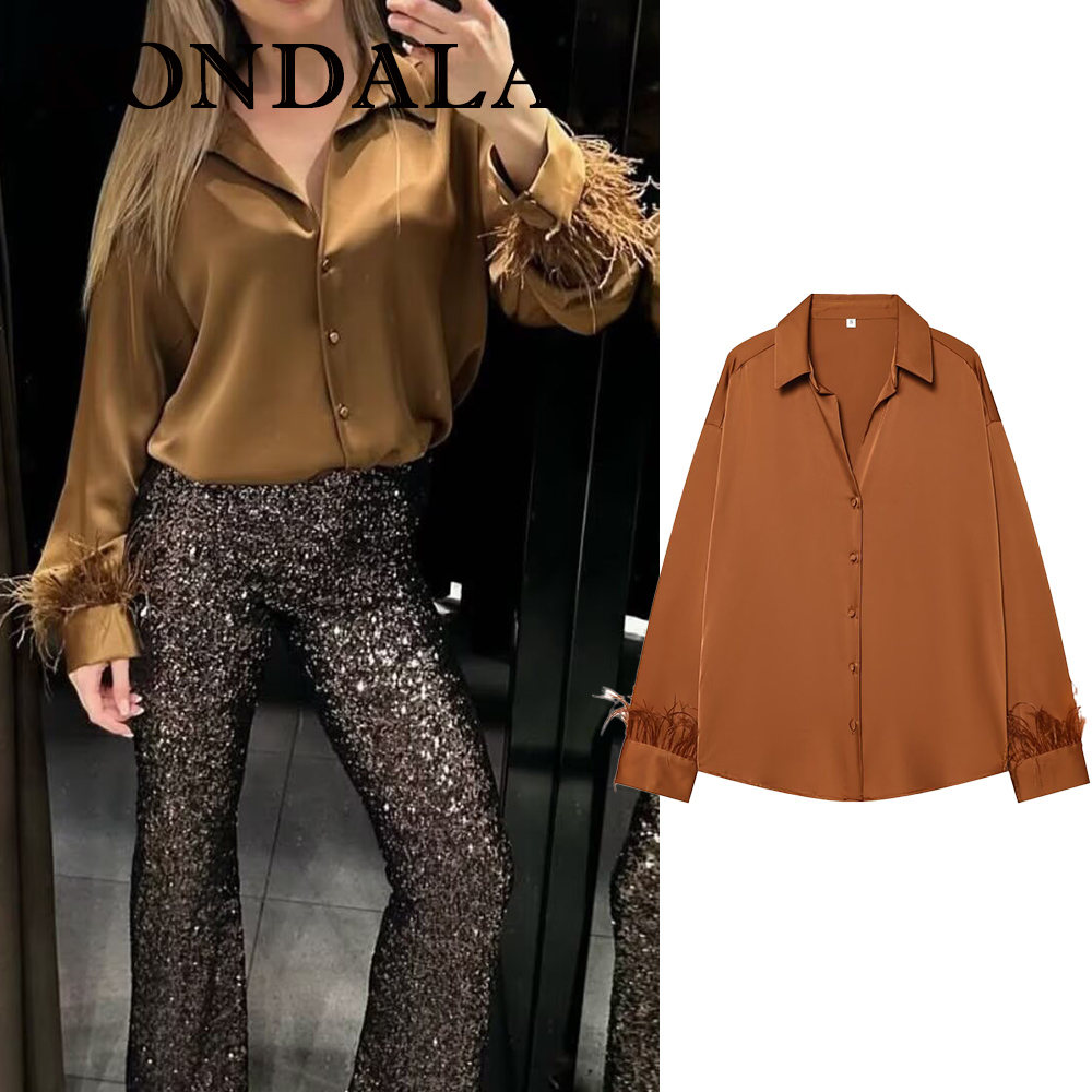 KONDALA Vintage Düz Turuncu Pü - Women'S Fashion Trends Fall 2025 incelemesi ve fiyatı