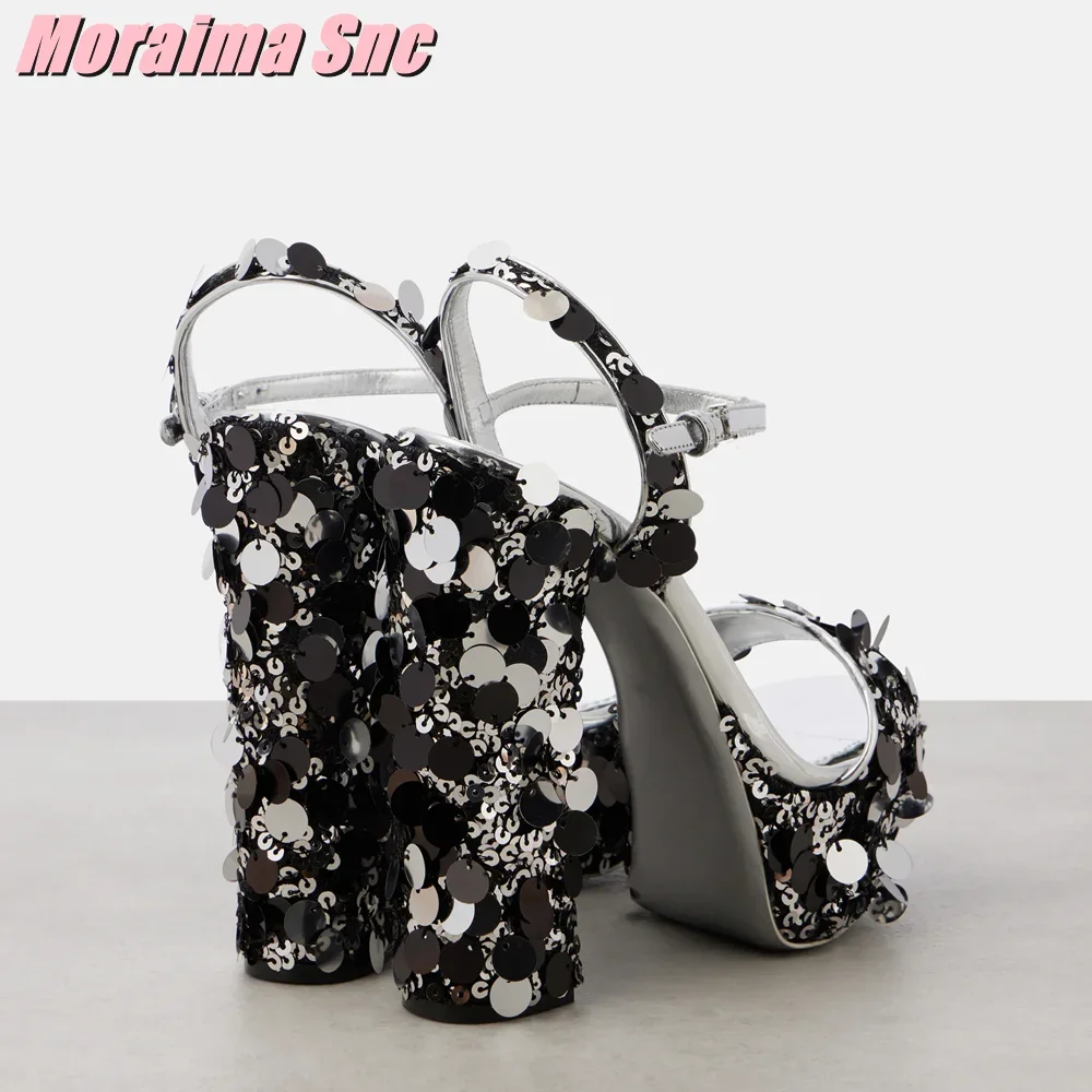 Pul Payetli Platform Sandaletl - Women'S Fashion For Summer 2025 incelemesi ve fiyatı