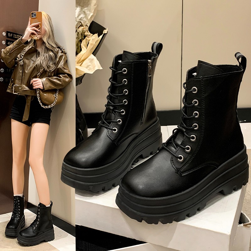 Sonbahar/Kış Yeni Yan Zip Plat - Women'S Fashion Socks incelemesi ve fiyatı