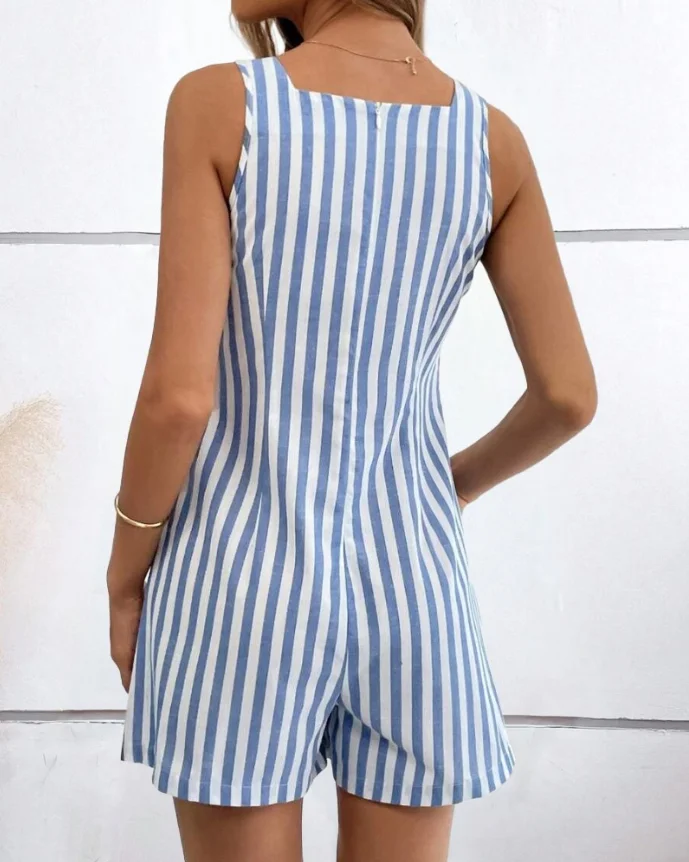 CPSYMYM Tulum Kadın Yaz Çizgil - Sleeveless Jumpsuit incelemesi ve fiyatı