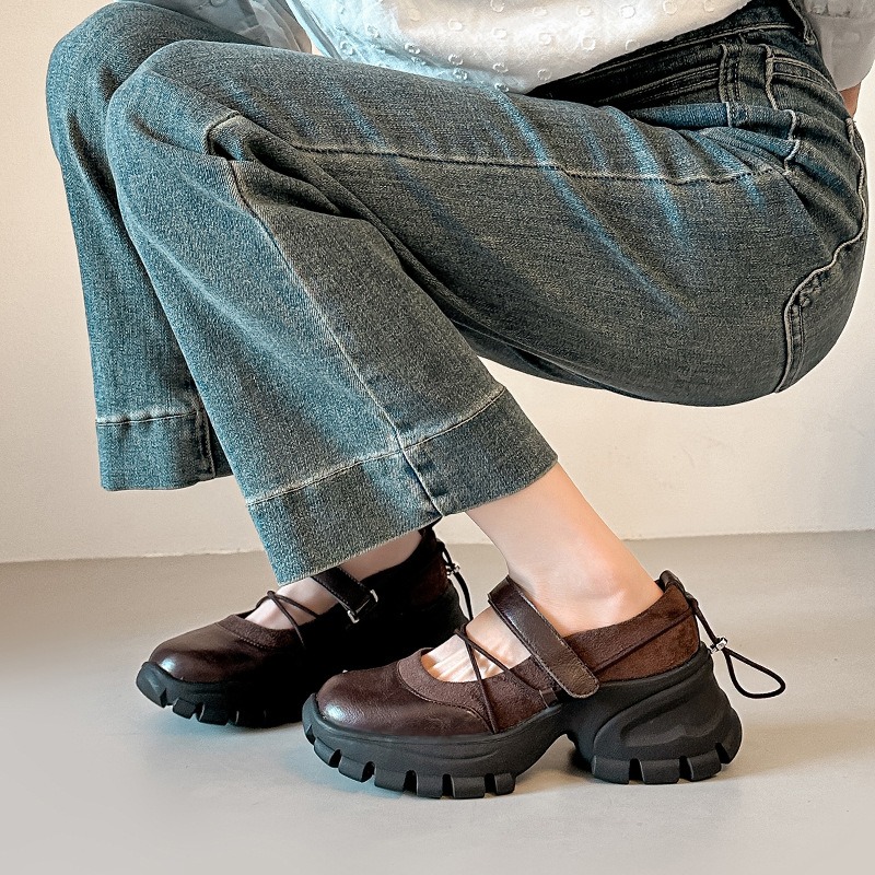 Yeni Retro Bale Mary Jane Ayak - Women'S Fashion Loafers incelemesi ve fiyatı