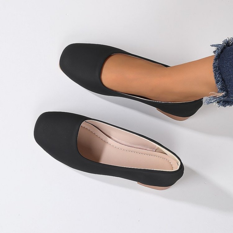 Yumuşak Deri Yuvarlak Burunlu  - Women'S Fashion Footwear incelemesi ve fiyatı