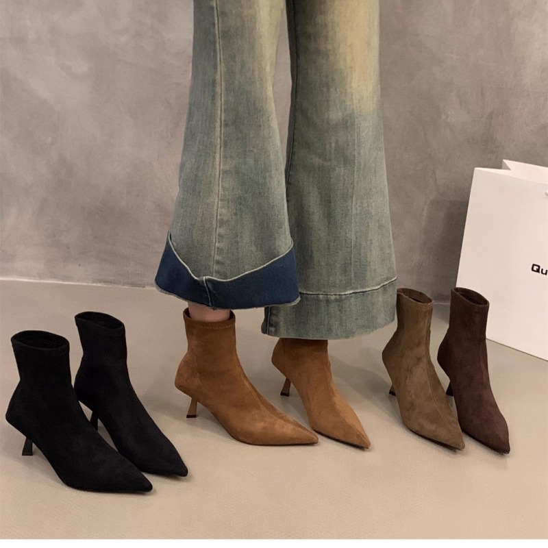Kadın Süet Streç Bilek Botları - Women'S Fashion Socks incelemesi ve fiyatı
