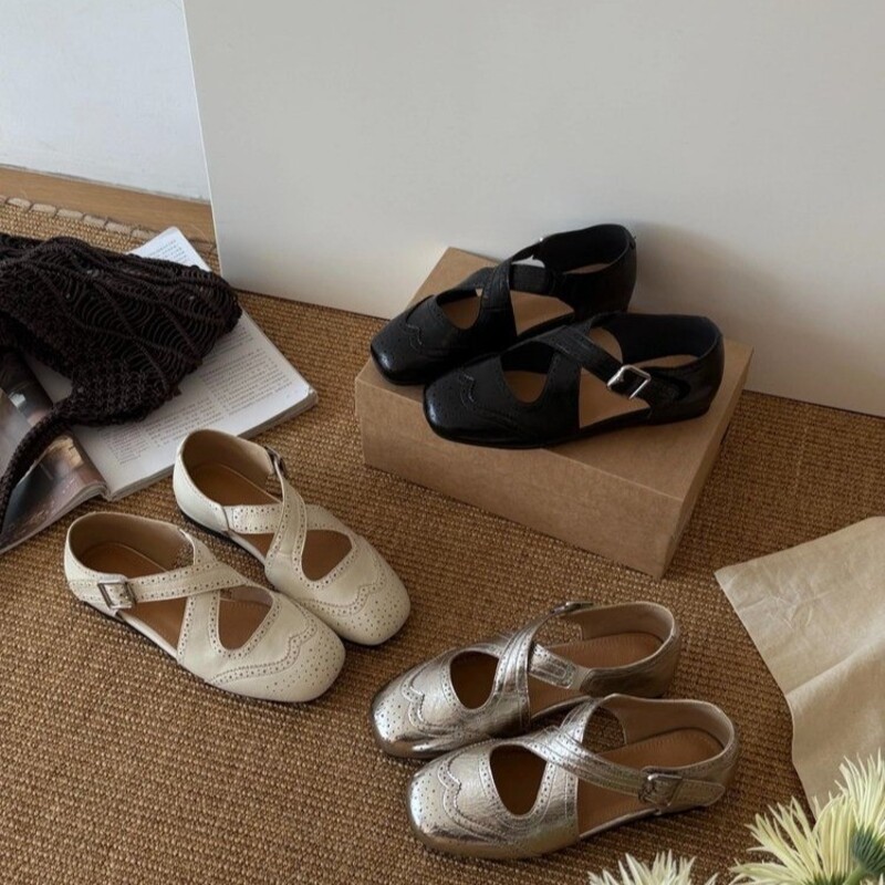 Retro Çiçek Desenli Düz Tabanl - Women'S Fashion Loafers incelemesi ve fiyatı