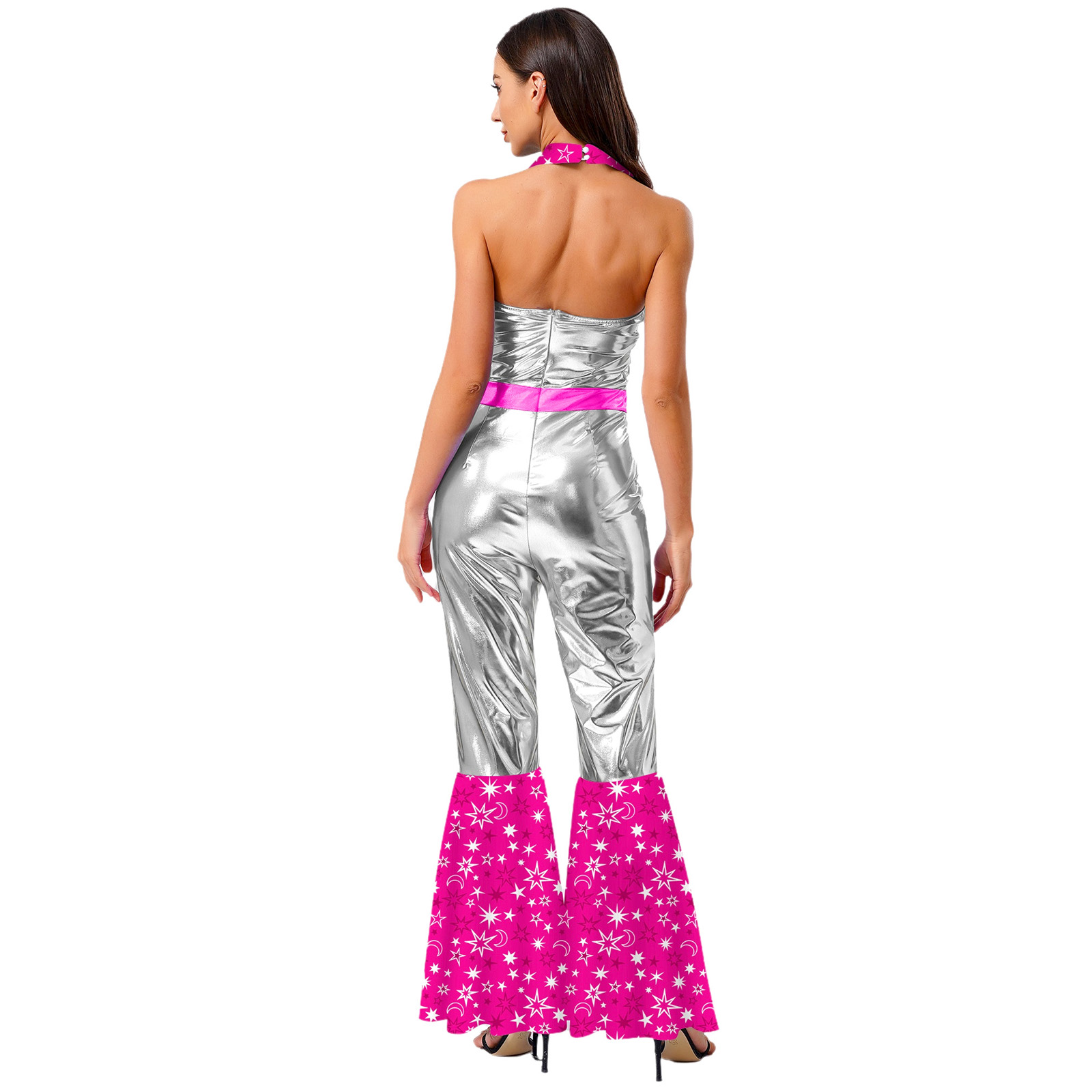 Kadın 70'ler 80'ler Disko Vint - Sleeveless Jumpsuit incelemesi ve fiyatı