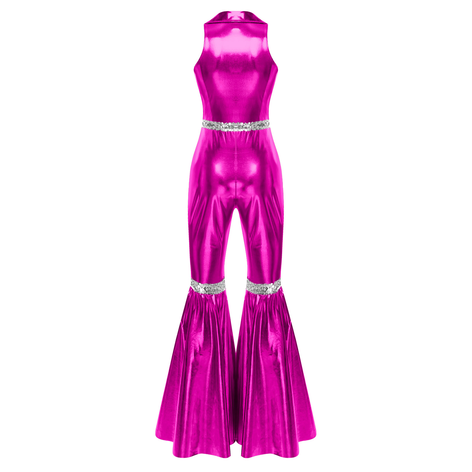 Kadın 70 s Disko Bodysuit Cadı - Sleeveless Jumpsuit incelemesi ve fiyatı