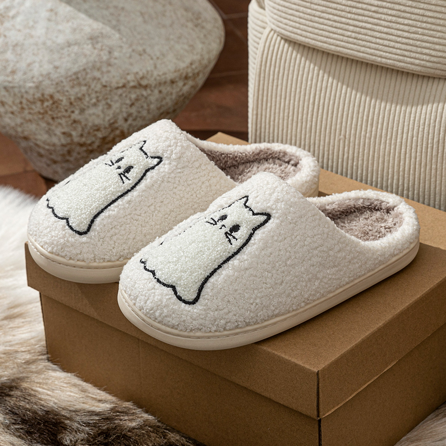 Moda Sevimli Çizgi Kedi Desenl - Women'S Fashion Footwear incelemesi ve fiyatı