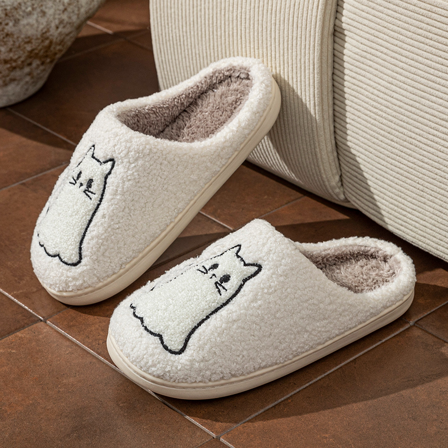 Moda Sevimli Çizgi Kedi Desenl - Women'S Fashion Footwear incelemesi ve fiyatı