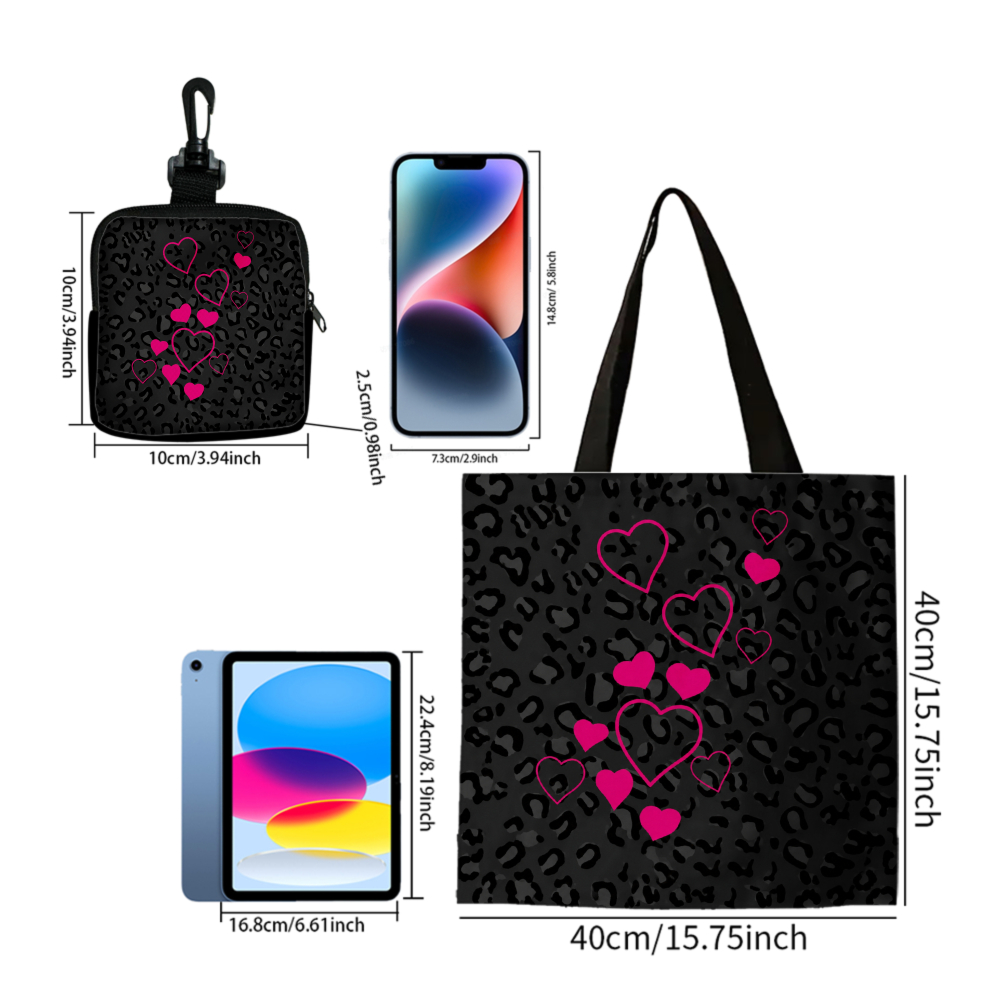 Siyah Leopar Desenli Pembe Kal - Coin Purse Women incelemesi ve fiyatı