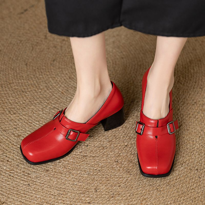 Girseaby Vintage Kadın Pompala - Women'S Fashion Loafers incelemesi ve fiyatı
