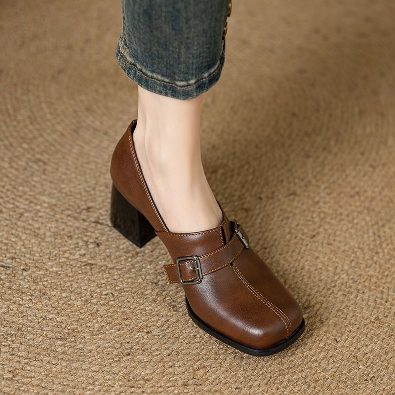 Girseaby Vintage Kadın Pompala - Women'S Fashion Loafers incelemesi ve fiyatı